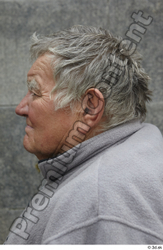 Head Man White Casual Overweight Street photo references